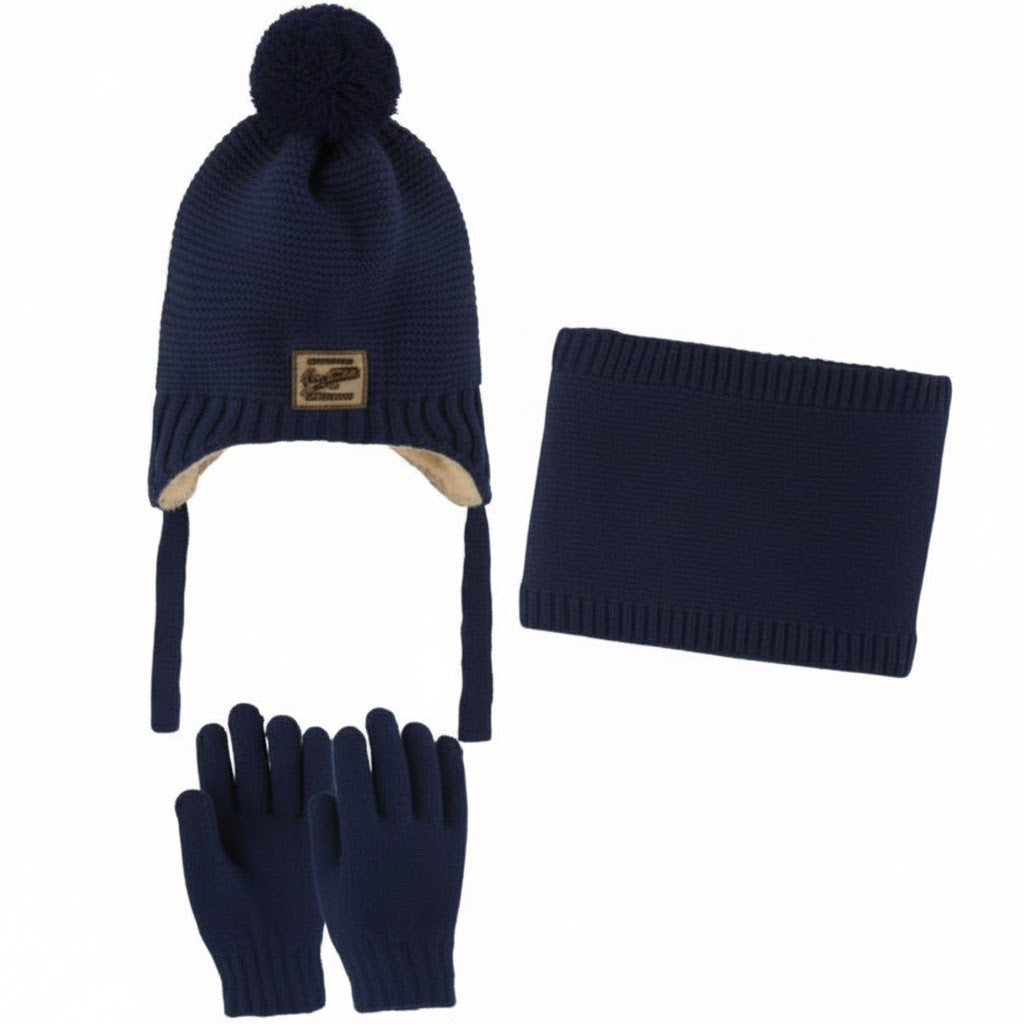 YmnCocuk™ Atkı Bere Set 3'lü Takım