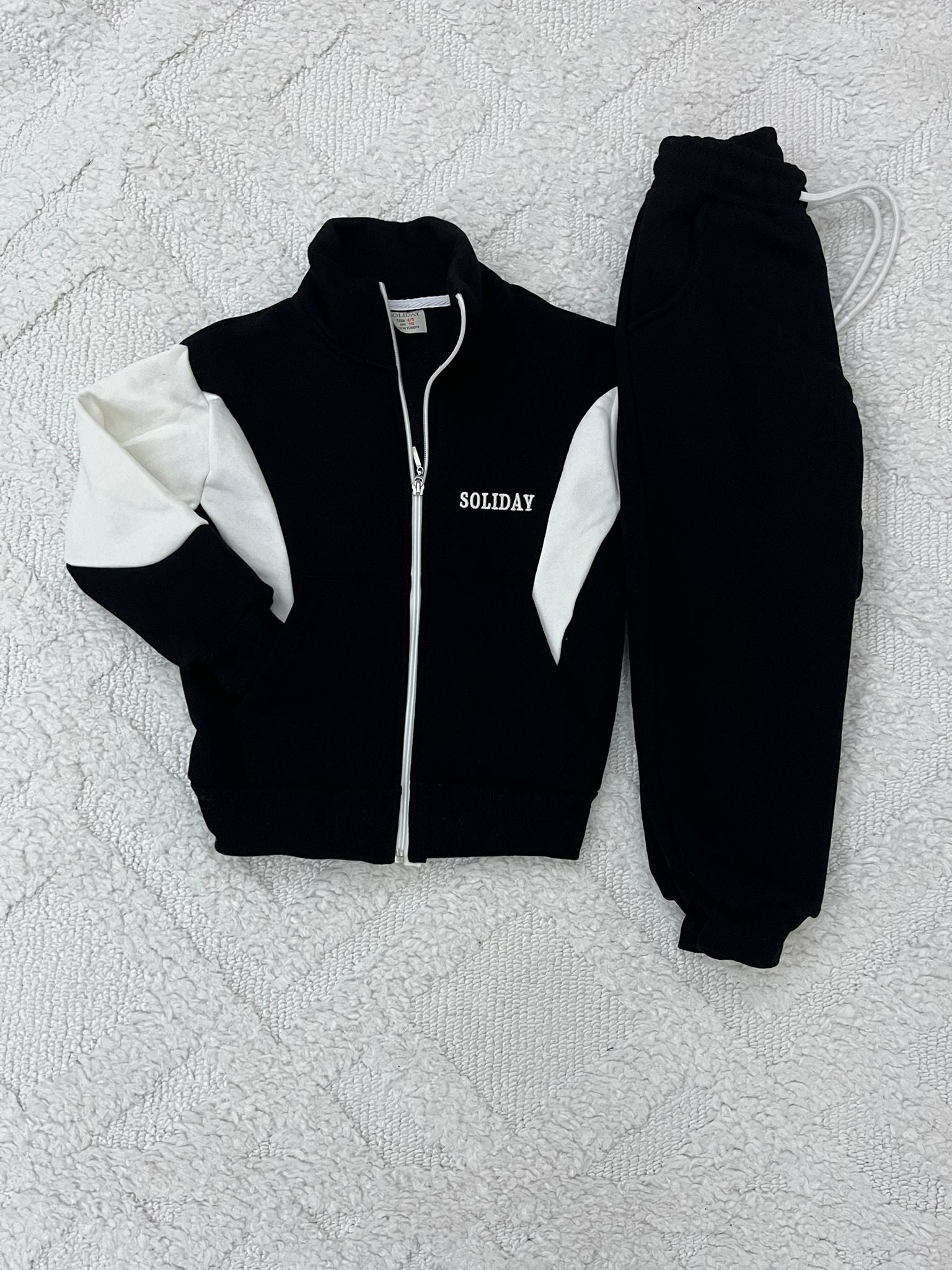 YmnCocuk™ Soliday Marka 3ip Fermuarlı Set