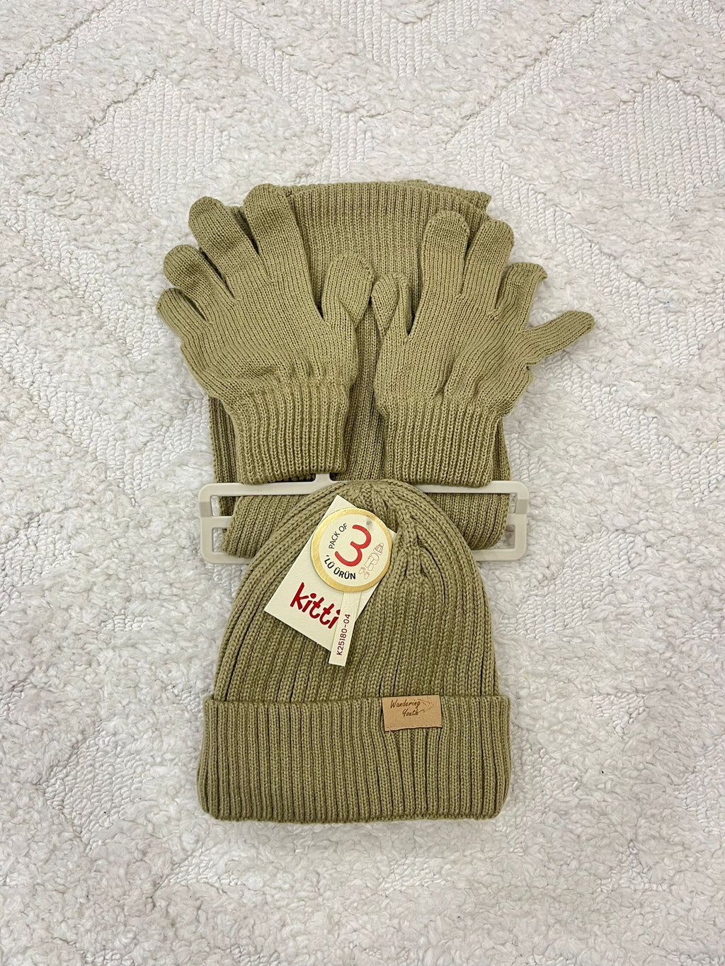 YmnCocuk™ Atkı Bere Set 3'lü Takım