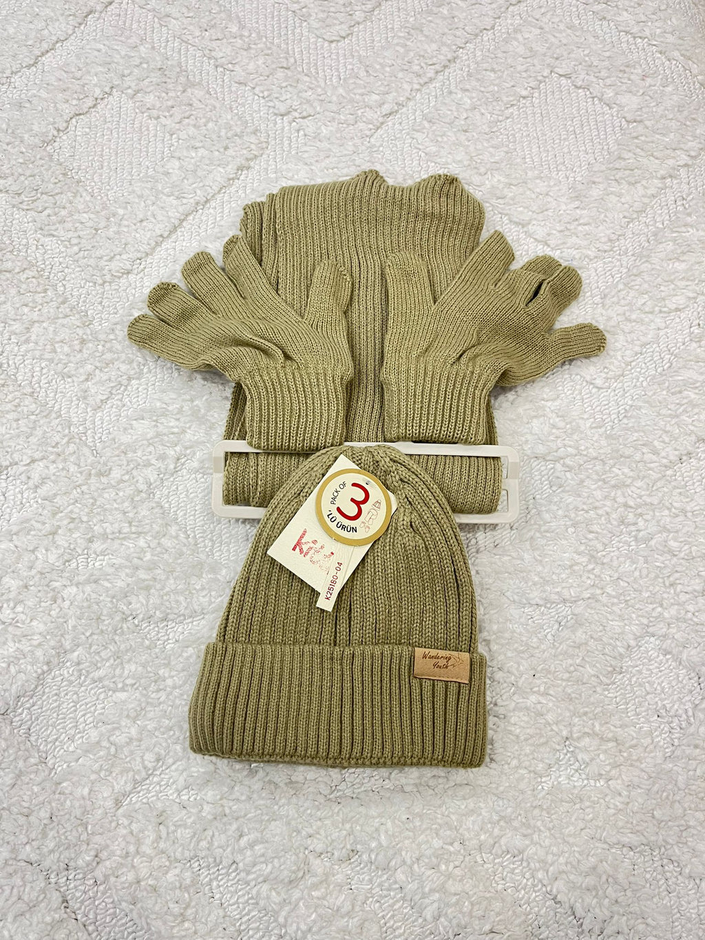 YmnCocuk™ Atkı Bere Set 3'lü Takım