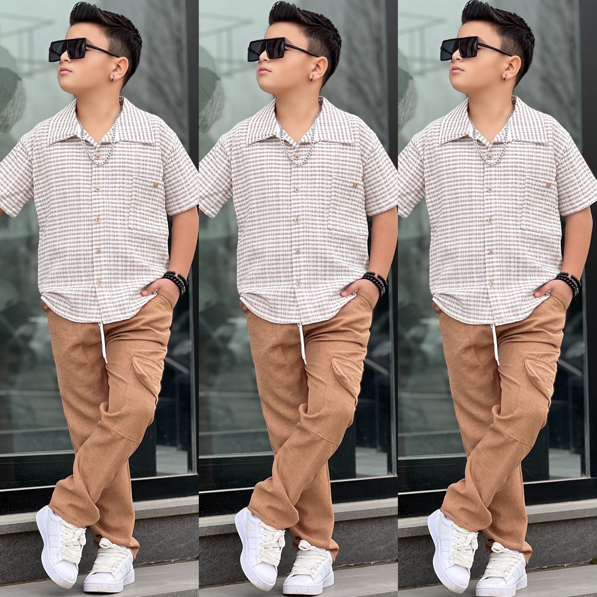 YmnCocuk™ Keten Tarz Model