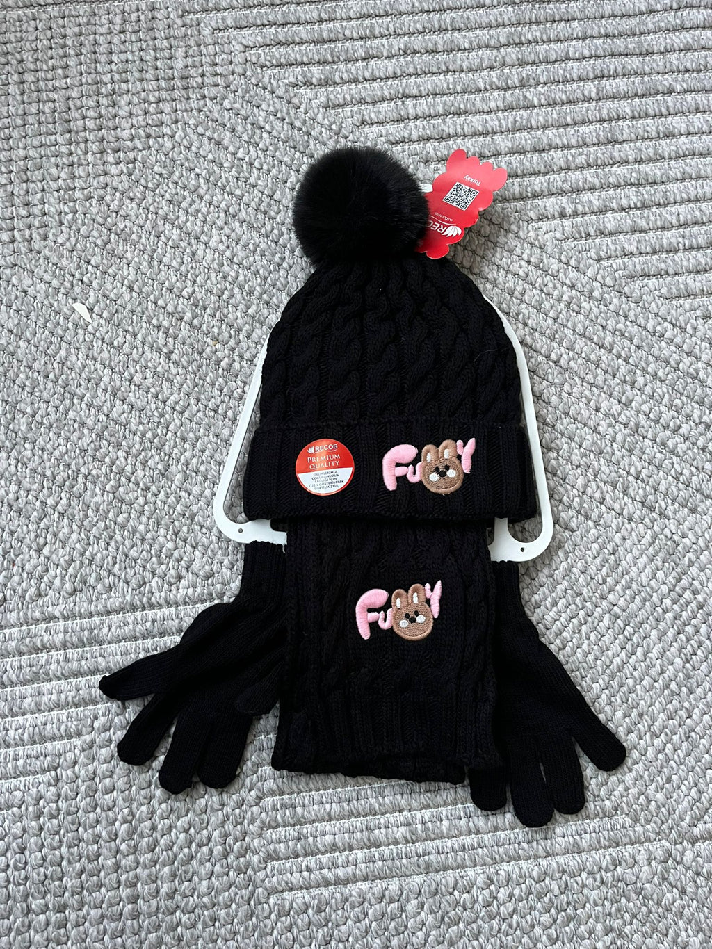 YmnCocuk™ Atkı Bere Set 3'lü Takım