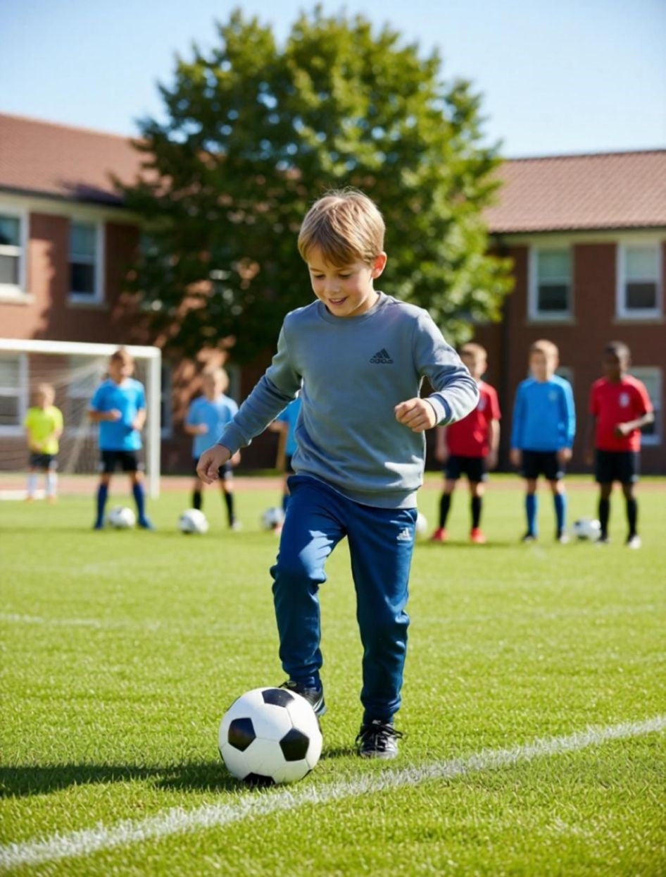 YmnCocuk™Gri-Lacivert Renk Çocuk Eşofman Takım