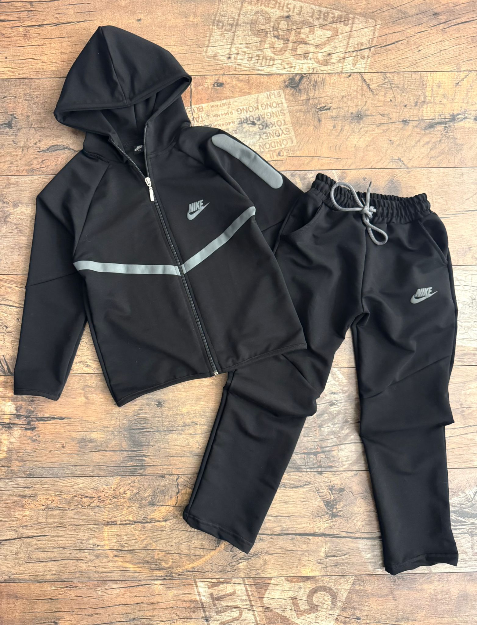 YmnCocuk™ Kapşonlu Fermuarlı Eşofman Takım