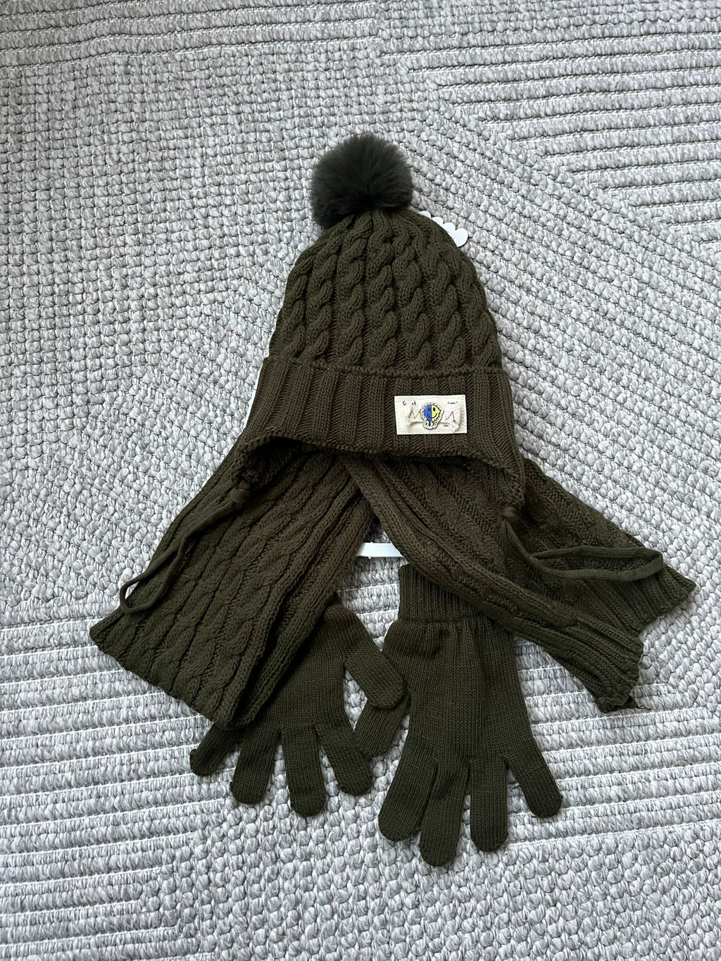 YmnCocuk™ Atkı Bere Set 3'lü Takım